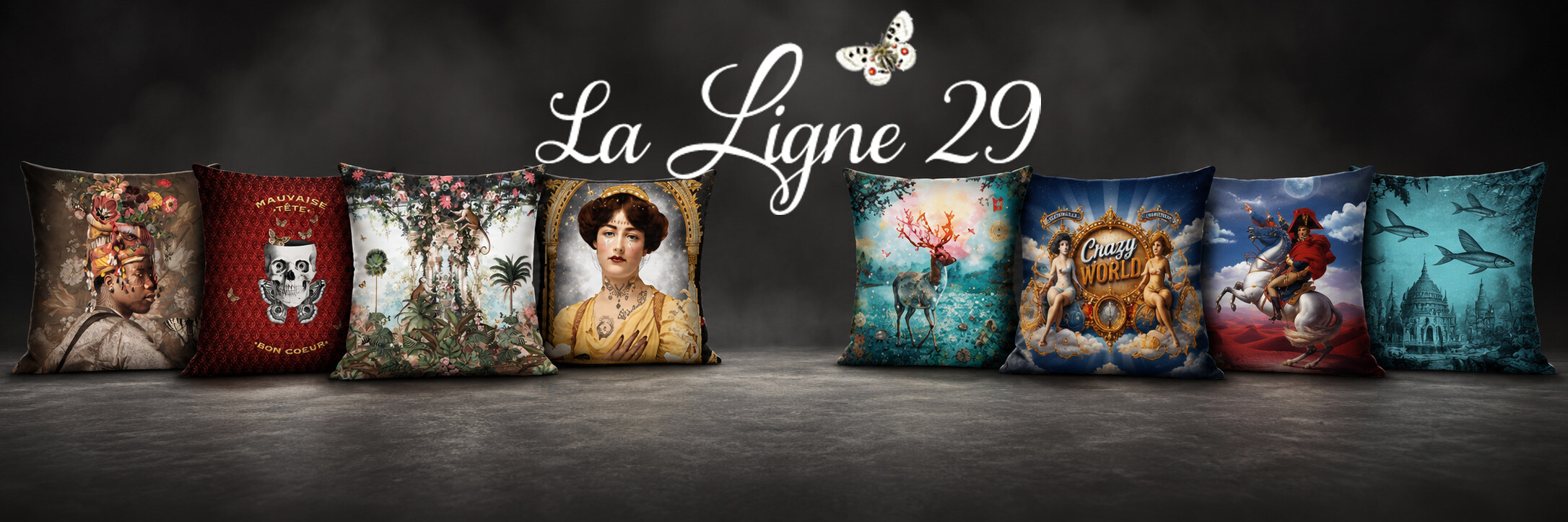 La Ligne 29 Kissen kaufen | Exklusive Designkissen aus Frankreich