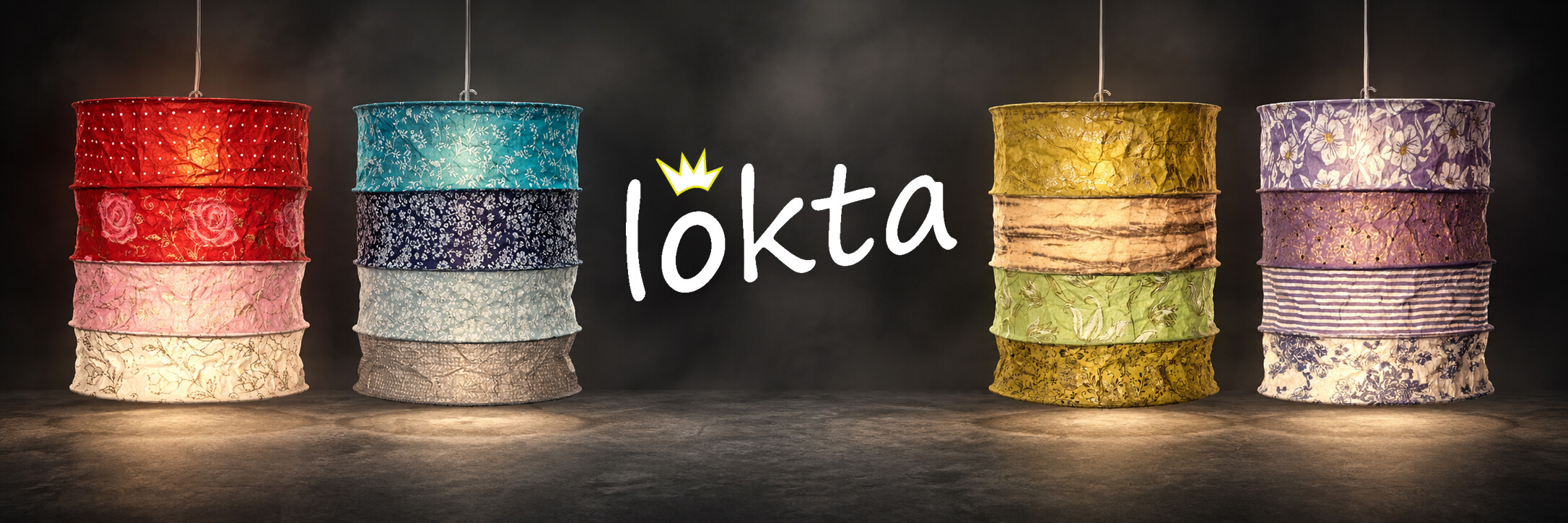 LOKTA Papierleuchten & Lampenschirme | Deko Unlimited