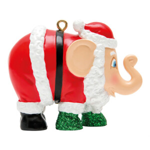 Elephant Parade Ornament  5cm - Santa