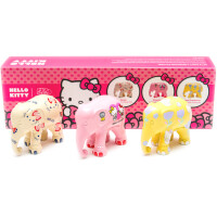 Elephant Parade - Geschenkbox mit 3 Elefanten - HELLO KITTY