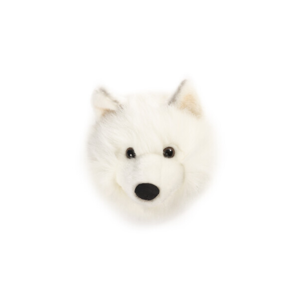 WILD & SOFT - Tierkopf Weißer Wolf Lucy