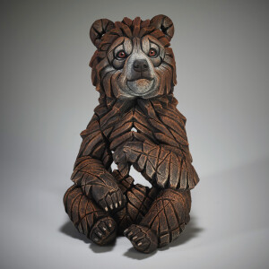 EDGE SCULPTURE - Bear cub / Bärenjunges Baby