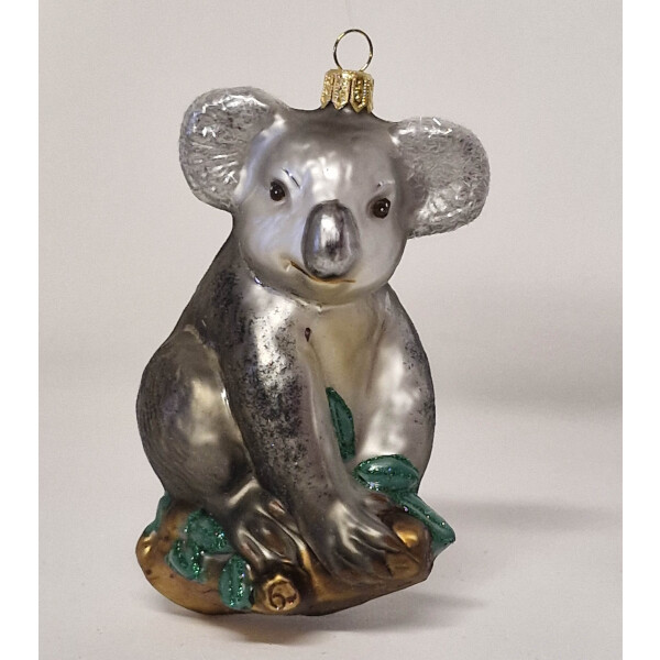 Christbaumschmuck - IMPULS - KOALA ON TREE BRANCH 11cm