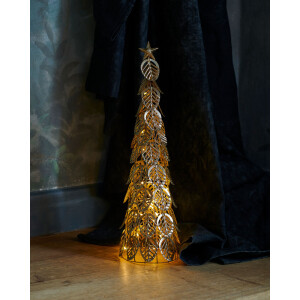 SIRIUS - Kirstine tree gold - 54cm - LED Weihnachtsbaum