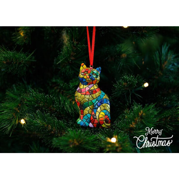 Barcino Designs - Christbaumschmuck / Ornament - Katze