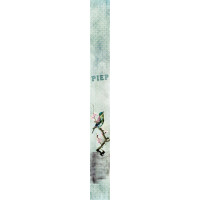 SABO DESIGN - Holzstele "Piep" von Tina Tack 10x100cm