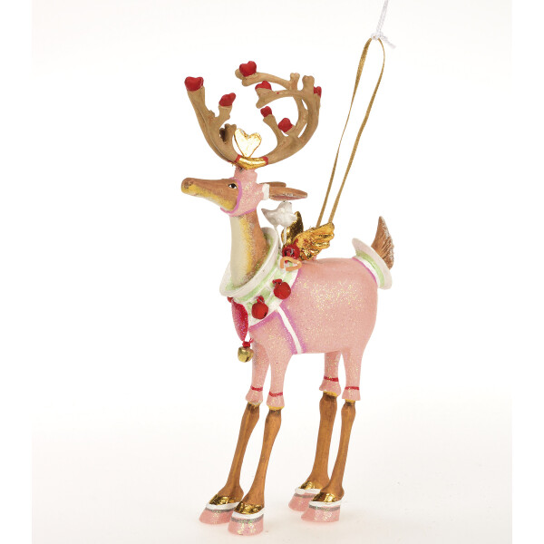 KRINKLES by Patience Brewster - Dash Away Cupid Reindeer medium - 17cm
