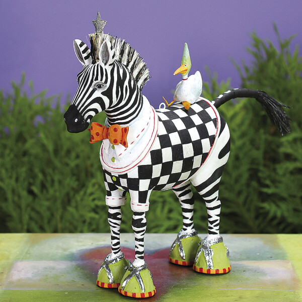 KRINKLES by Patience Brewster - Jambo Zeke Zebra medium -...