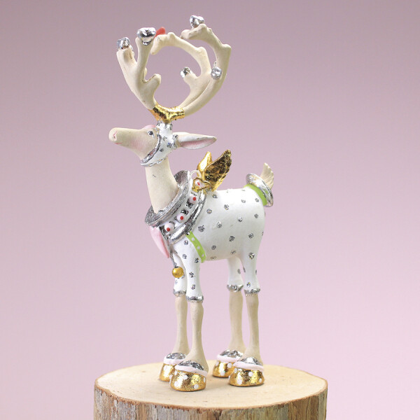 KRINKLES by Patience Brewster - Moonbeam Cupid Reindeer medium - 17cm