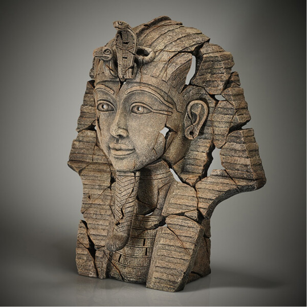EDGE SCULPTURE - Tutankhamun - Tutanchamun Pharao Büste...
