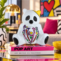 Déesse Art Collection - Pop Art Skulptur - Panda MY DADDY - 30cm