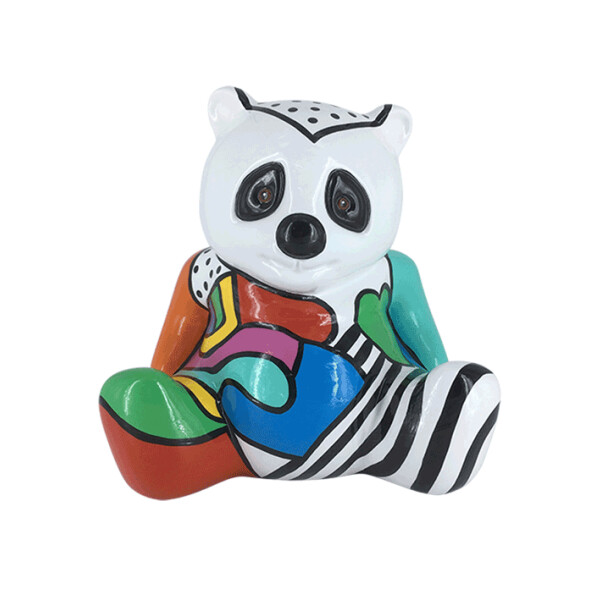 Déesse Art Collection - Pop Art Skulptur - Panda MY PASSION - 30cm