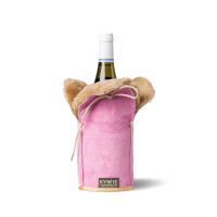 KYWIE Amsterdam - Flaschenkühler - Champagner Cooler - Wildleder pink