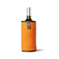 KYWIE Amsterdam - Flaschenkühler - Wein Cooler - Wildleder orange
