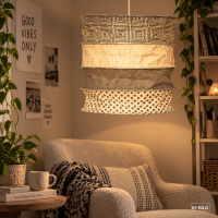 LOKTA - Design-Papierleuchte Belfast