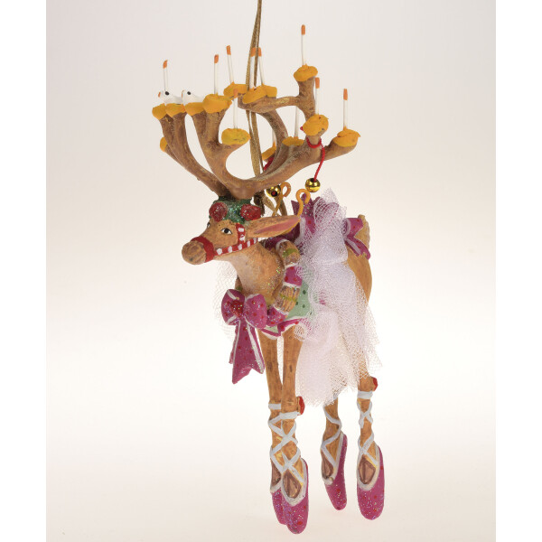 KRINKLES by Patience Brewster - Dash Away Dancer Reindeer mini - 14cm