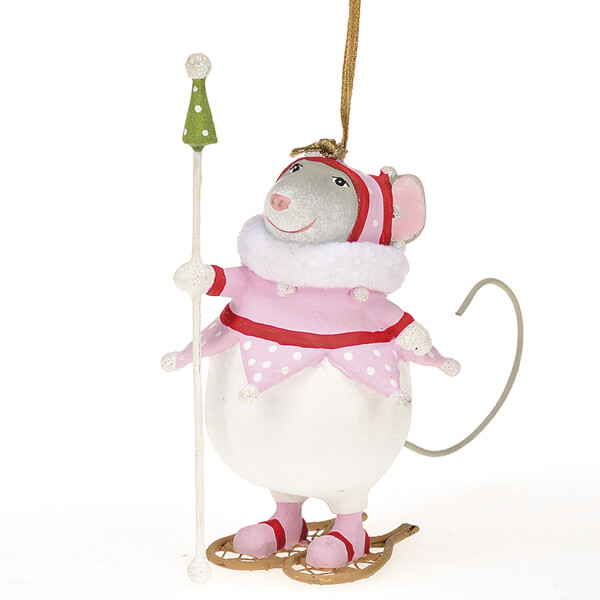 KRINKLES by Patience Brewster - Woodland Squeak Snowshoe Mouse mini - 13cm