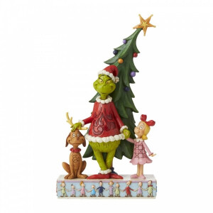Dr. Seuss THE GRINCH by JIM SHORE - Decorating tree -...