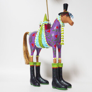 KRINKLES by Patience Brewster - Marcel Horse medium - 18cm