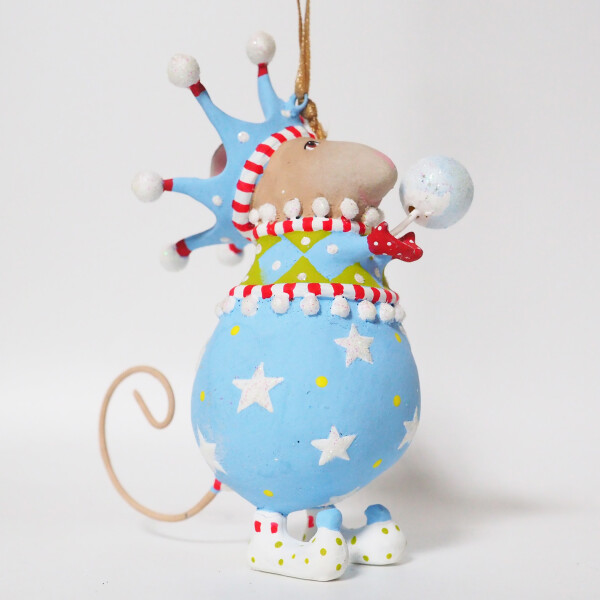KRINKLES by Patience Brewster - Dash Away John Snowball mouse mini - 11cm