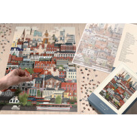 Martin Schwartz PUZZLE - The soul of a city - ODENSE - 1.000 Teile