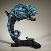 EDGE SCULPTURE - Chameleon blau