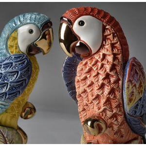 DE ROSA Coll. - Blue parrot / blauer Papagei - FAMILIES...