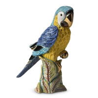 DE ROSA Coll. - Blue parrot / blauer Papagei - FAMILIES Collection