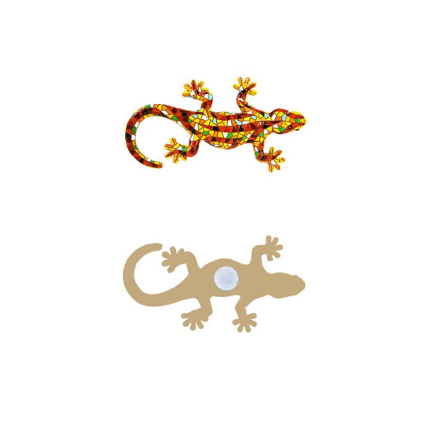 BARCINO DESIGNS - Magnet / Kühlschrankmagnet - Salamander orange