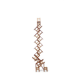 PICO PAO - Ludus Ludi * Las Sillas 15 Stühle / Holz