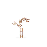 PICO PAO - Ludus Ludi * Las Sillas 15 Stühle / Holz