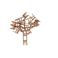 PICO PAO - Ludus Ludi * Las Sillas 15 Stühle / Holz
