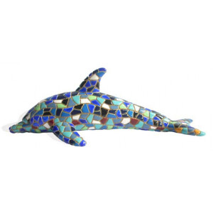 BARCINO DESIGNS - Delfin 15cm blau