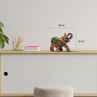 BARCINO DESIGNS - CARNIVAL Edition - Elefant classico gold 18cm