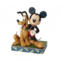 DISNEY Traditions by Jim Shore - BEST PALS (Mickey & Pluto)