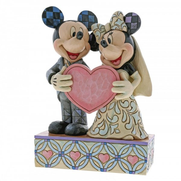 DISNEY Traditions by Jim Shore - TWO SOULS, ONE HEART...