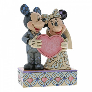 DISNEY Traditions by Jim Shore - TWO SOULS, ONE HEART (wedding / Hochzeit)