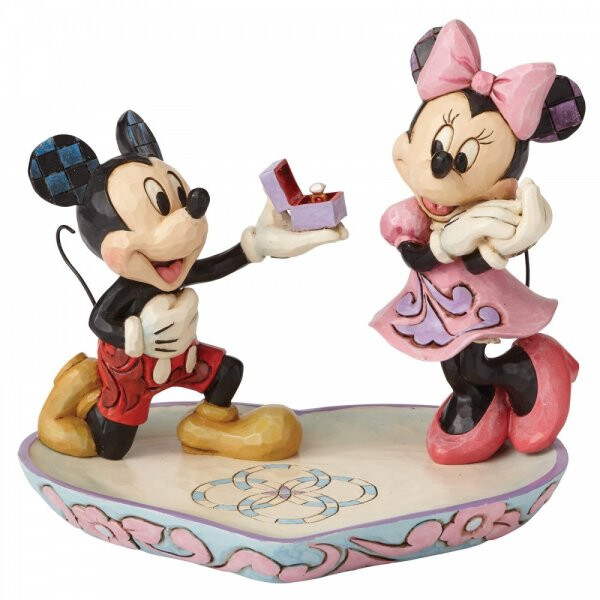 DISNEY Traditions by Jim Shore - MICKEY & MINNIE A magical moment