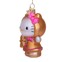 Vondels - Christbaumschmuck aus Glas - Hello Kitty gingerbread - Hello Kitty Lebkuchen 9cm