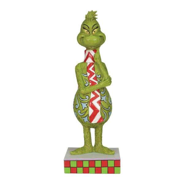 Dr. Seuss THE GRINCH by JIM SHORE - Grinch with scarf /...
