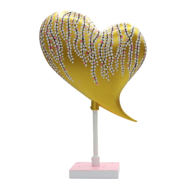 Heart Beats - Dekoherz / Herz Skulptur 20cm - Hanami