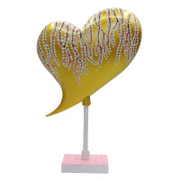 Heart Beats - Dekoherz / Herz Skulptur 20cm - Hanami