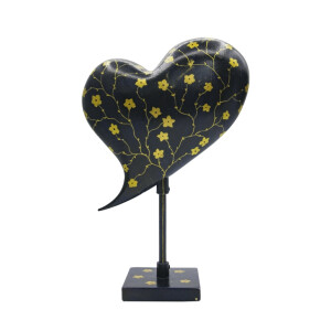 Heart Beats - Dekoherz / Herz Skulptur 20cm - Vanessa WILD AT HEART