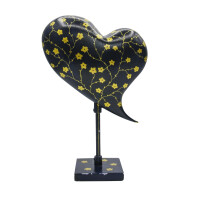 Heart Beats - Dekoherz / Herz Skulptur 20cm - Vanessa WILD AT HEART