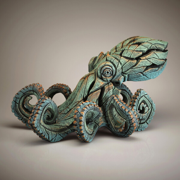EDGE SCULPTURE - Octopus / Tintenfisch / Krake - lim. Ed. VERDI GRIS