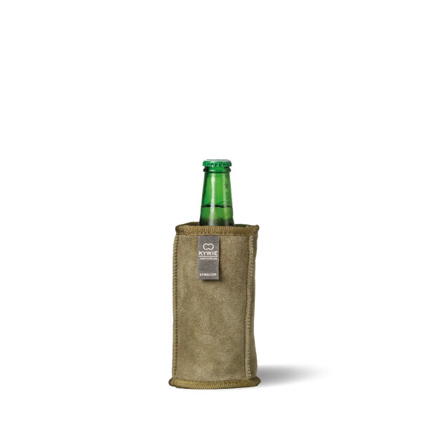 KYWIE Amsterdam - Flaschenkühler - Demi Cooler 0,33 - 0,5l - Wildleder khaki