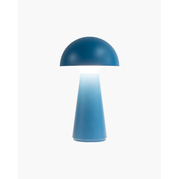 SIRIUS - SAM Laterne / Leuchte / Tischleuchte 28x16cm blau - USB-Ladefunktion