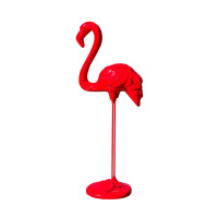 Atelier Design - Outdoor-Dekofigur / Skulptur XL - Flamingo rot - 120cm