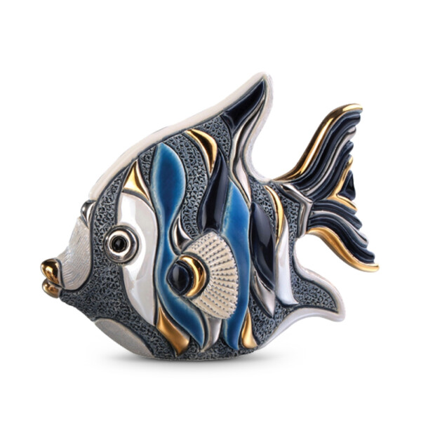 DE ROSA Coll. - Blue Angel Fish / blauer Bermuda Engelsfisch - FAMILIES Collection