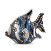 DE ROSA Coll. - Blue Angel Fish / blauer Bermuda Engelsfisch - FAMILIES Collection